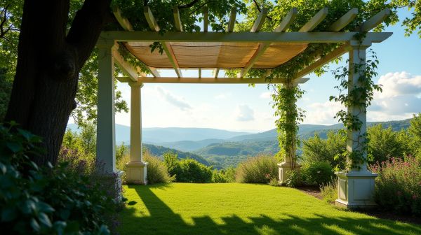 Choisir une toile de pergola : le climat et l'orientation importent