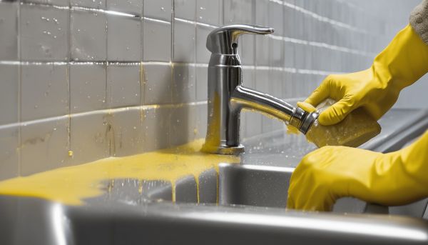 Éliminez tous vos dépôts tenaces avec javel gros travaux
