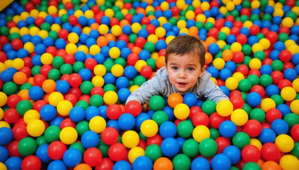 Ma première piscine à balle : un plaisir sensoriel garanti